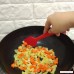 ZOER Heatproof Silicone Kitchen Cooking Utensils Set (4 Piece) - Heat Resistant Non Stick Baking Spatulas Tools (Cherry Red) - B01L2MTUTG